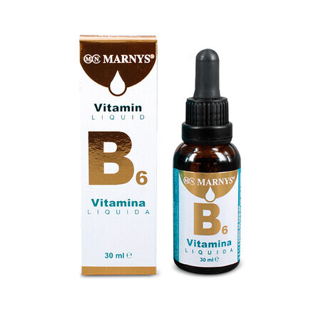 Vitamin B6 Flüssig (Pyridoxin), 30 ml, Marnys