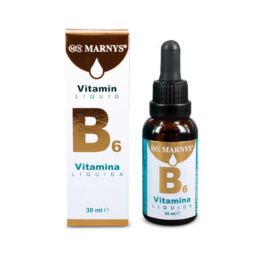 Vitamine B6 liquide (Pyridoxine), 30 ml, Marnys