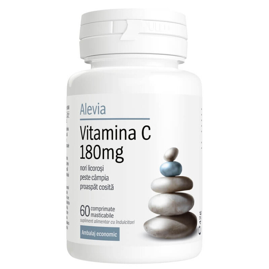 Vitamine C 180mg, 60 comprimés, Alevia