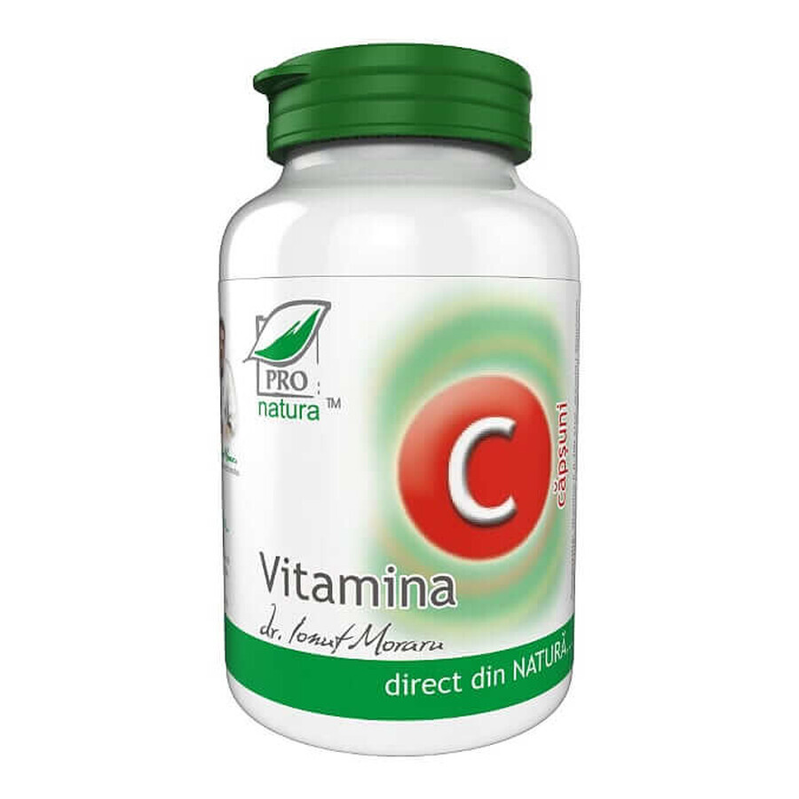 Vitamin C Erdbeergeschmack, 60 Tabletten, Pro Natura