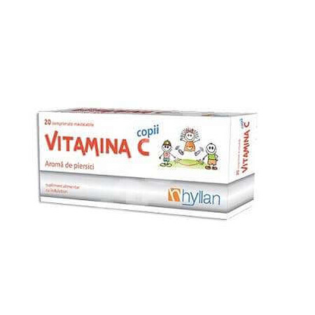 Vitamine C pour enfants, 20 comprimés, Hyllan