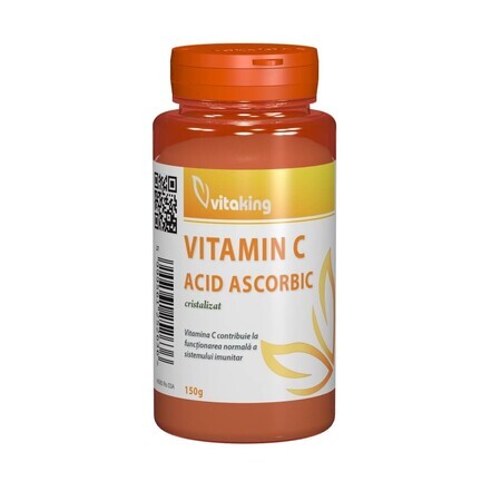 Vitamin C Pulver, 150 g, Vitaking