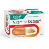 Vitamine D2 naturelle 2000 UI, 30 gélules, Rotta Natura