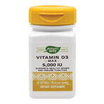 Vitamine D3 5000 UI Nature's Way, 60 gélules, Secom