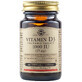 Vitamine D3 &#224; croquer 1000 UI, 100 comprim&#233;s, Solgar