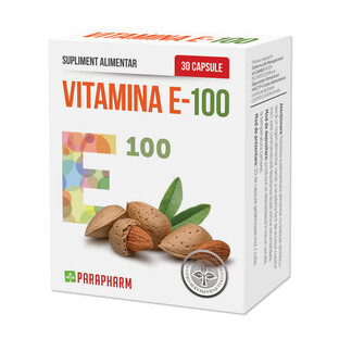 Vitamin E-100, 30 capsules, Parapharm