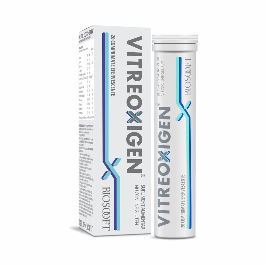 Vitreoxigen, 20 comprimés, Biosooft Italie Évaluations