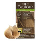 Vopsea permanentă pentru păr Nutricolor Delicato, Nunaţa Natural Light Blond 8.03, 140 ml, Biokap