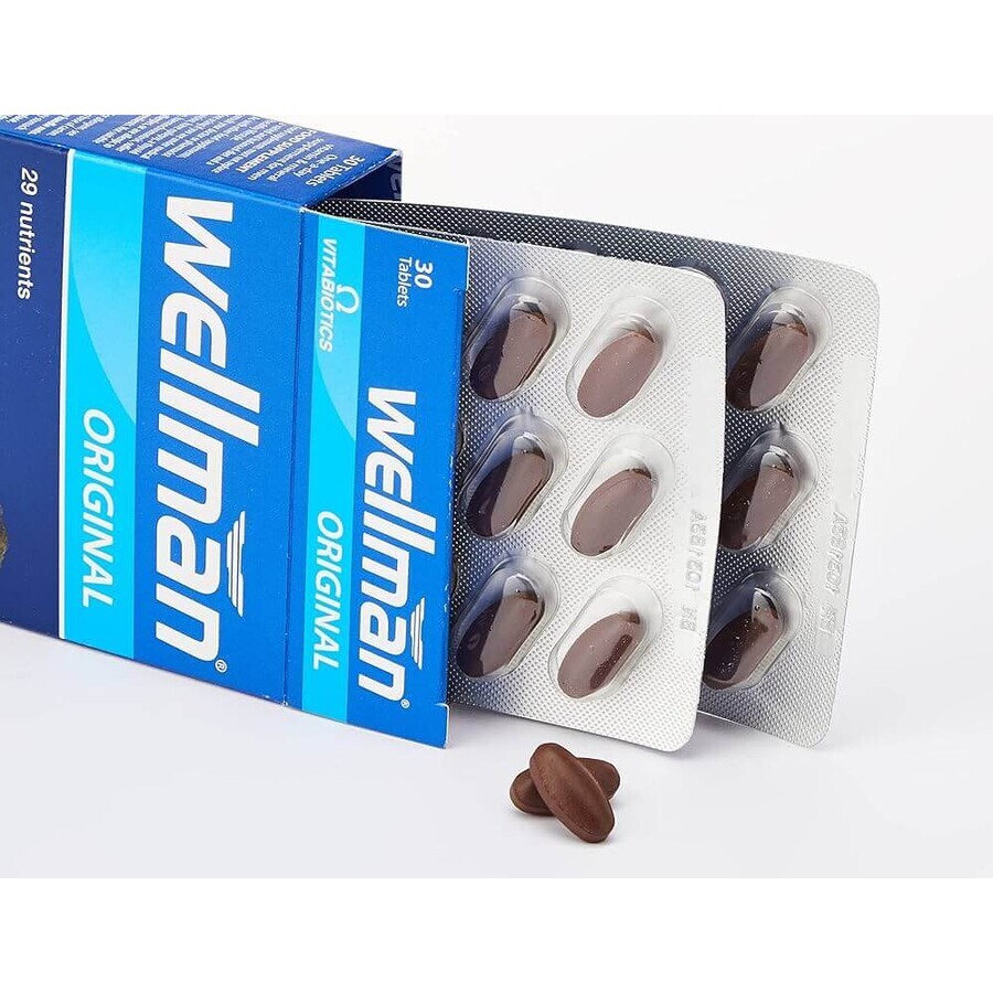 Wellman, 30 comprimés, Vitabiotics