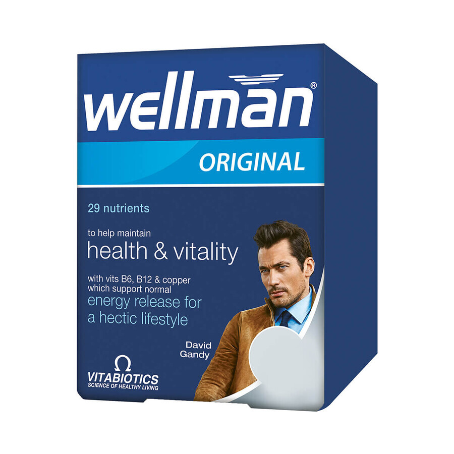 Wellman, 30 comprimés, Vitabiotics