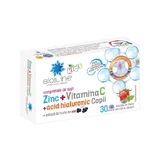 Zinc with Vitamin C and Hyaluronic Acid for children, 30 lozenges, Helcor