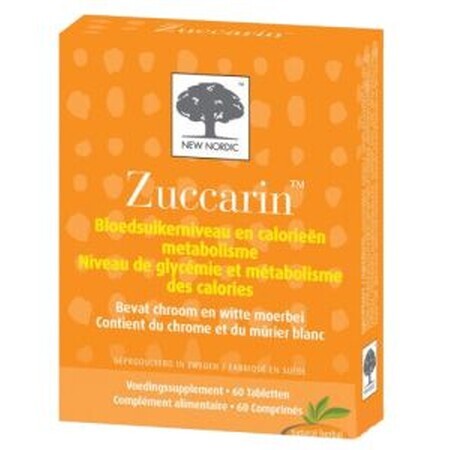 Zuccarin, 60 Tabletten, New Nordic
