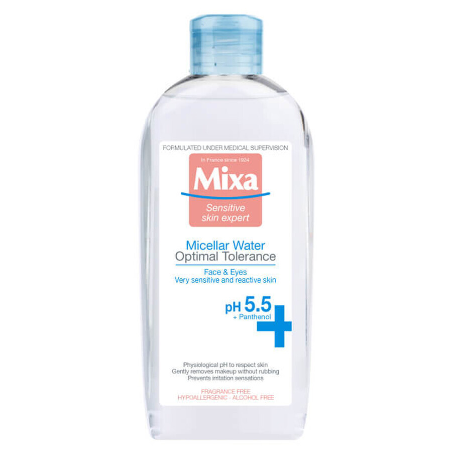 Mizellenwasser für empfindliche und reaktive Haut Optimale Verträglichkeit, 400 ml, Mixa