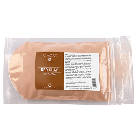 Fine argilla rossa naturale M-1121, 100 gr, Mayam