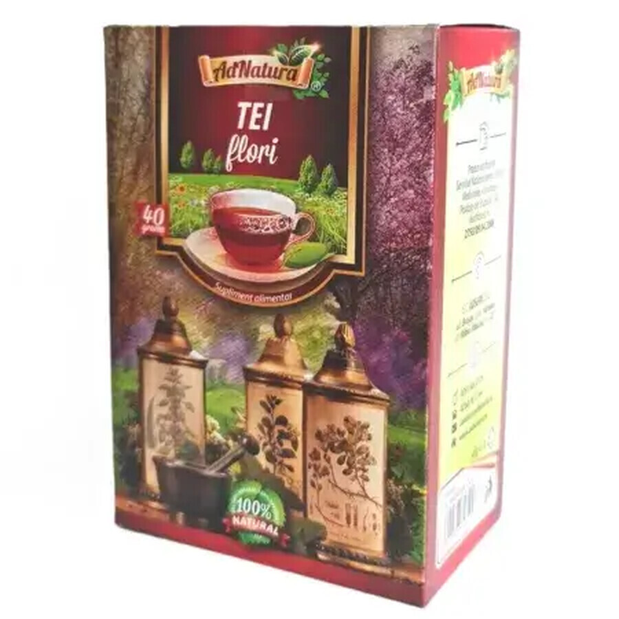 Thé au tilleul, 40 g, AdNatura