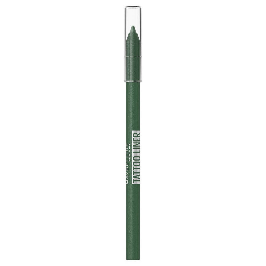 Creion de ochi gel New York Tattoo Liner, 817 Hunter Green, 1.3 g, Maybelline