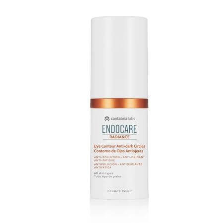 Endocare Radiance Crème anti-cernes pour les yeux, 15 ml, Cantabria Labs