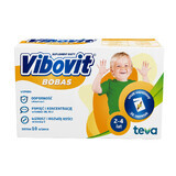 Vibovit Bobas, pour les enfants de 2 à 4 ans, saveur vanille, 30 sachets