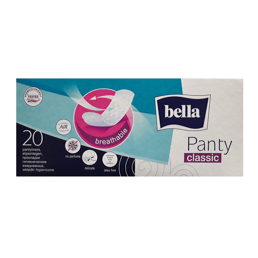 Bella Panty, protège-slips, Classique, 20 pièces