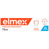 Elmex contre les caries, dentifrice au fluorure d&#39;amine, 75 ml