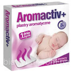 Aromactiv+, parche aromático desde el primer día, 5 uds.