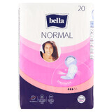 Bella Normal, serviettes hygiéniques Softiplait, anatomiques, 20 pièces