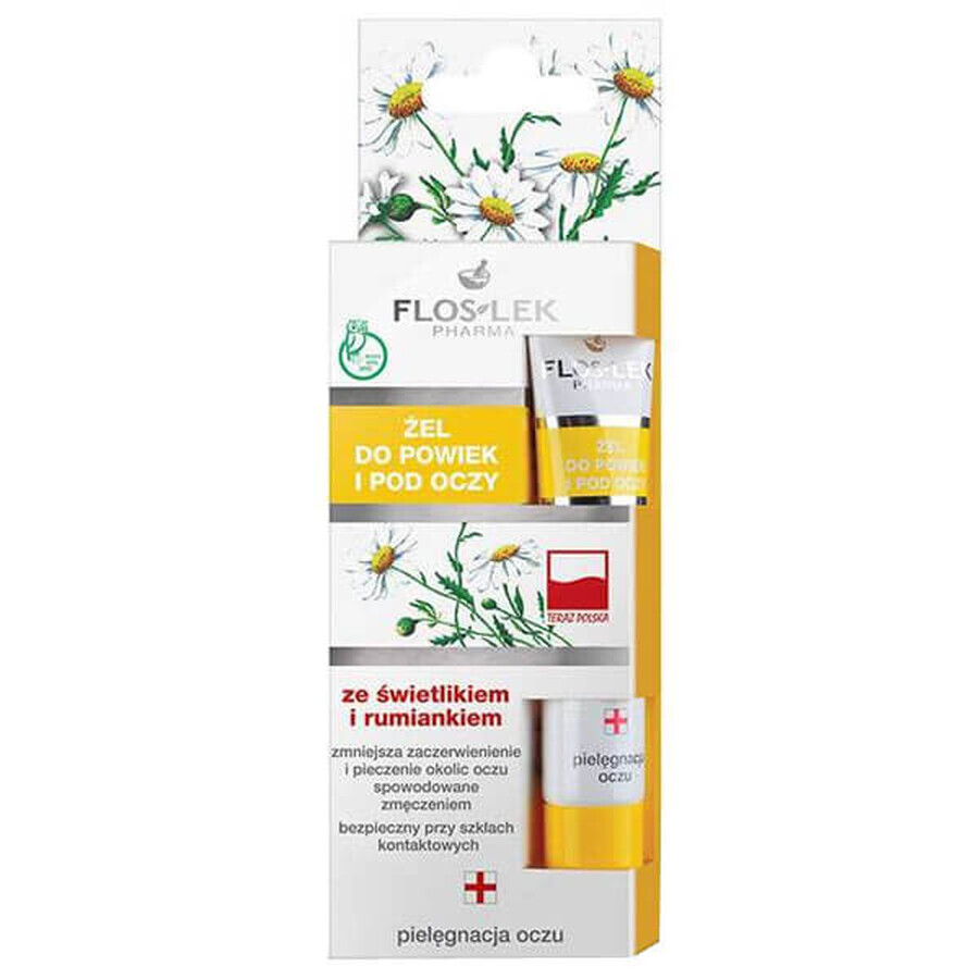 Siero per palpebre e contorno occhi al calendula e camomilla 15ml