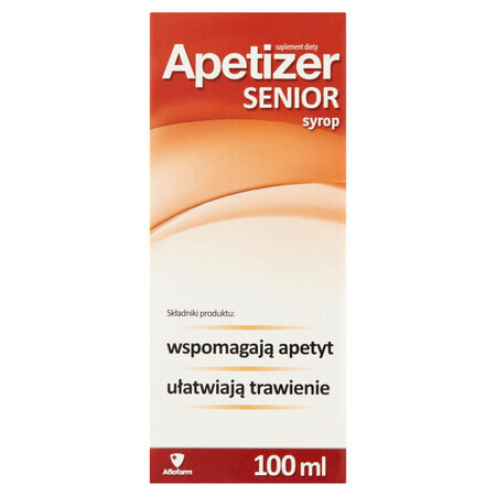 Apéritif Senior, sirop, 100 ml