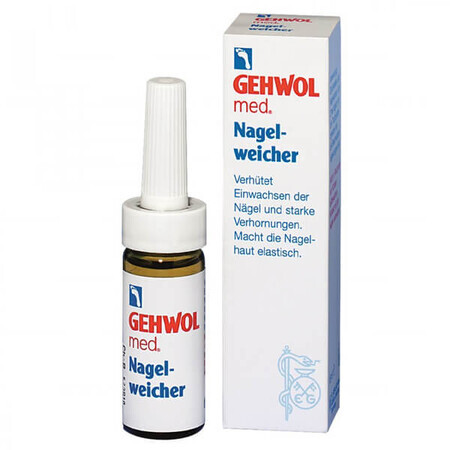 Gehwol Med, liquide pour adoucir les ongles et les cuticules, 15 ml