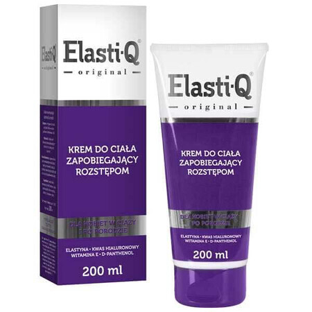 Elasti-Q Original, crème corps contre les vergetures, 200 ml