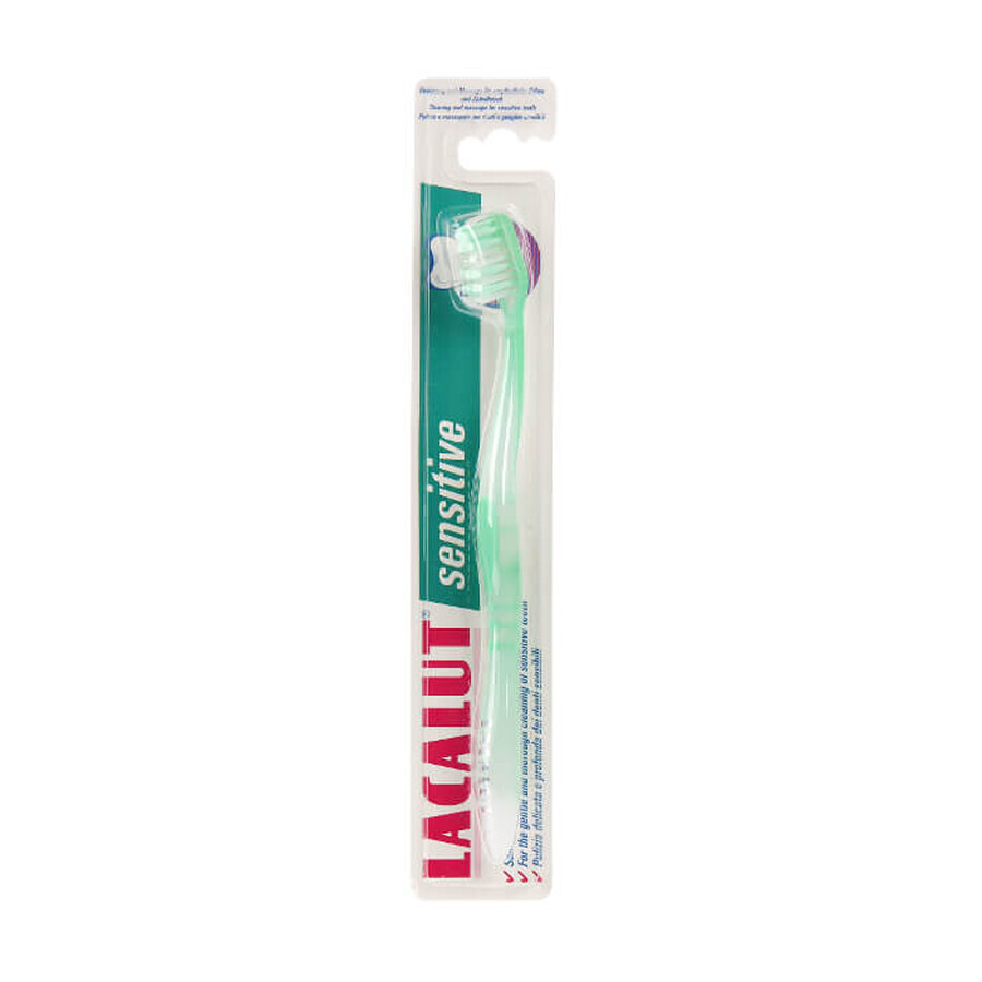 Lacalut Sensitive, brosse à dents pour dents hypersensibles, 1 pièce