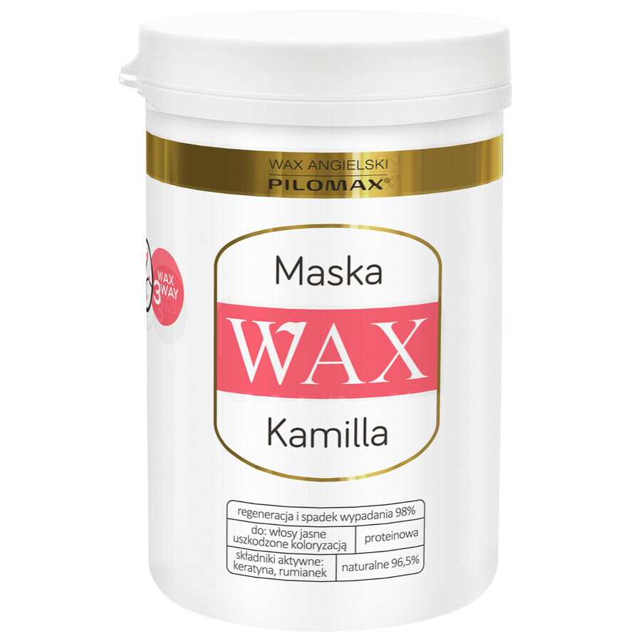 Maschera Blonde alla Camomilla per Capelli Cera Inglese Pilomax, 480g