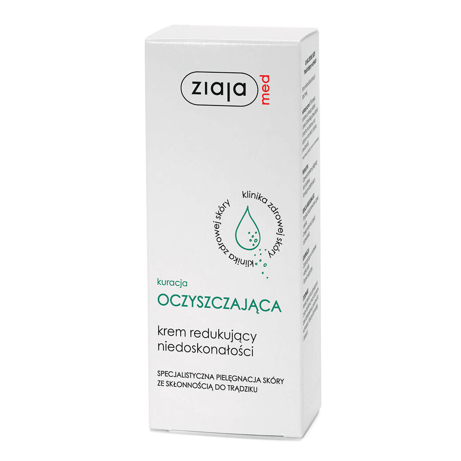 Ziaja Med Cleansing Treatment, Crème anti-imperfections, 50 ml