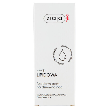 Traitement lipidique Ziaja Med, crème physioderm, 50 ml