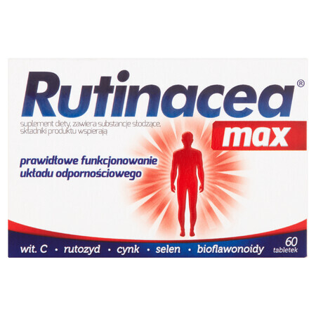 Rutinacea Max, 60 tabletek