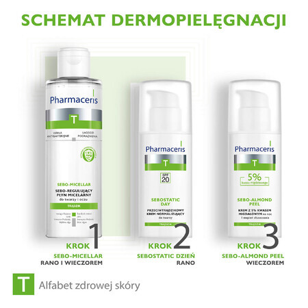 Pharmaceris T Sebo-Mizellares Reinigungs- und Abschminkgesichtswasser 200 ml