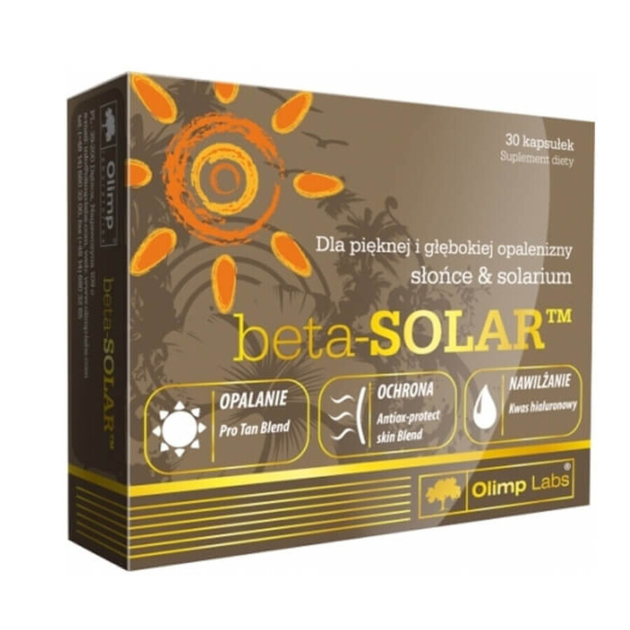 Olimp Bêta Solaire, 30 gélules