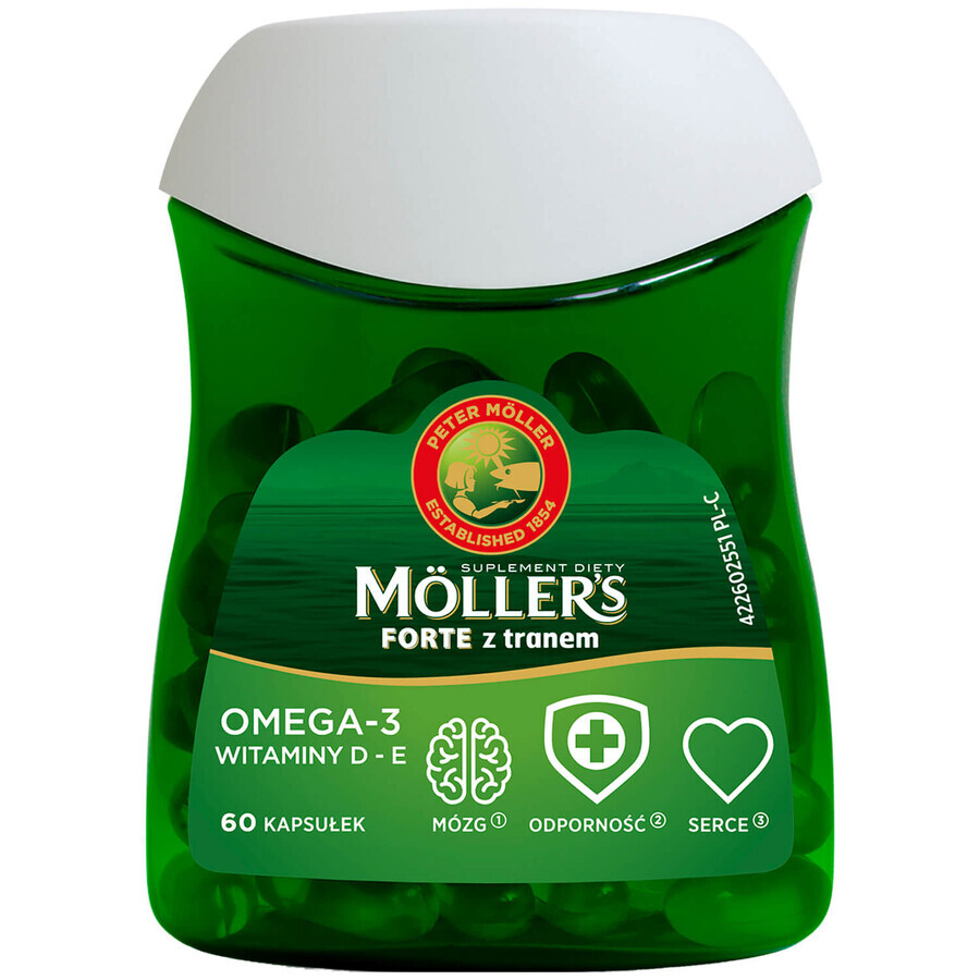 Moller&#39;s Forte, 60 gélules