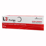 Prurigo L3, pommade protectrice et soignante, à effet anti-démangeaisons, 25 g