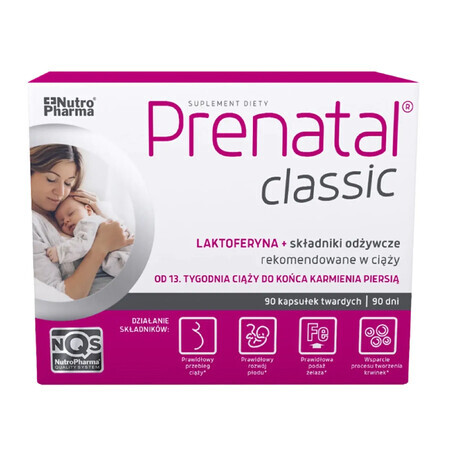 Prenatal Classic, 90 capsule rigide