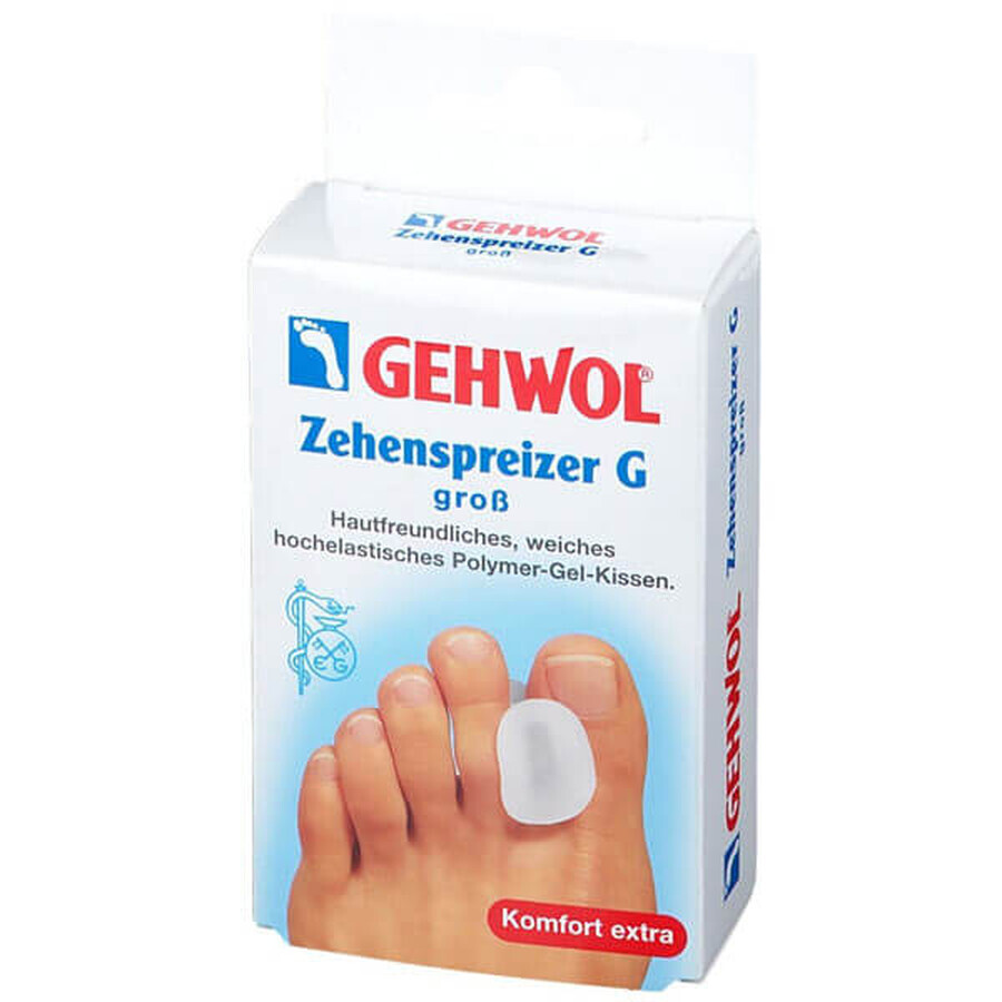 Gehwol Zehenspreizer G, correcteur pour orteils, grand, 3 pièces