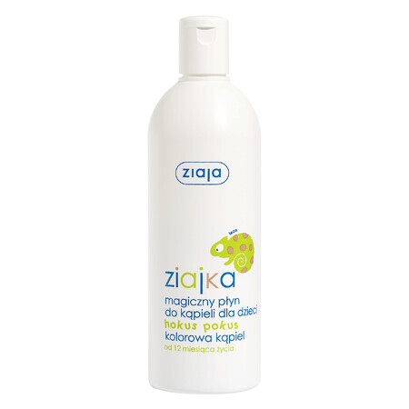 Ziajka, liquide de bain magique pour enfants hocus pocus, bain coloré, à partir de 12 mois, 400 ml