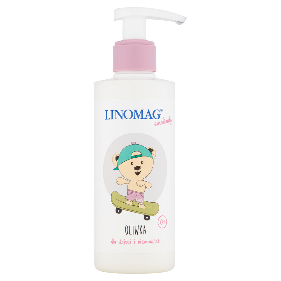 Linomag Emollients, huile pour enfants et nourrissons à partir de 1 jour, 200 ml