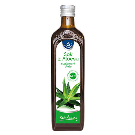 Bevanda all Aloe con Polpa - Bevanda Naturale per Salute e Bellezza, 500ml.