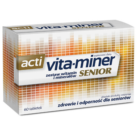 Acti Vita-miner Senior, 60 comprimés