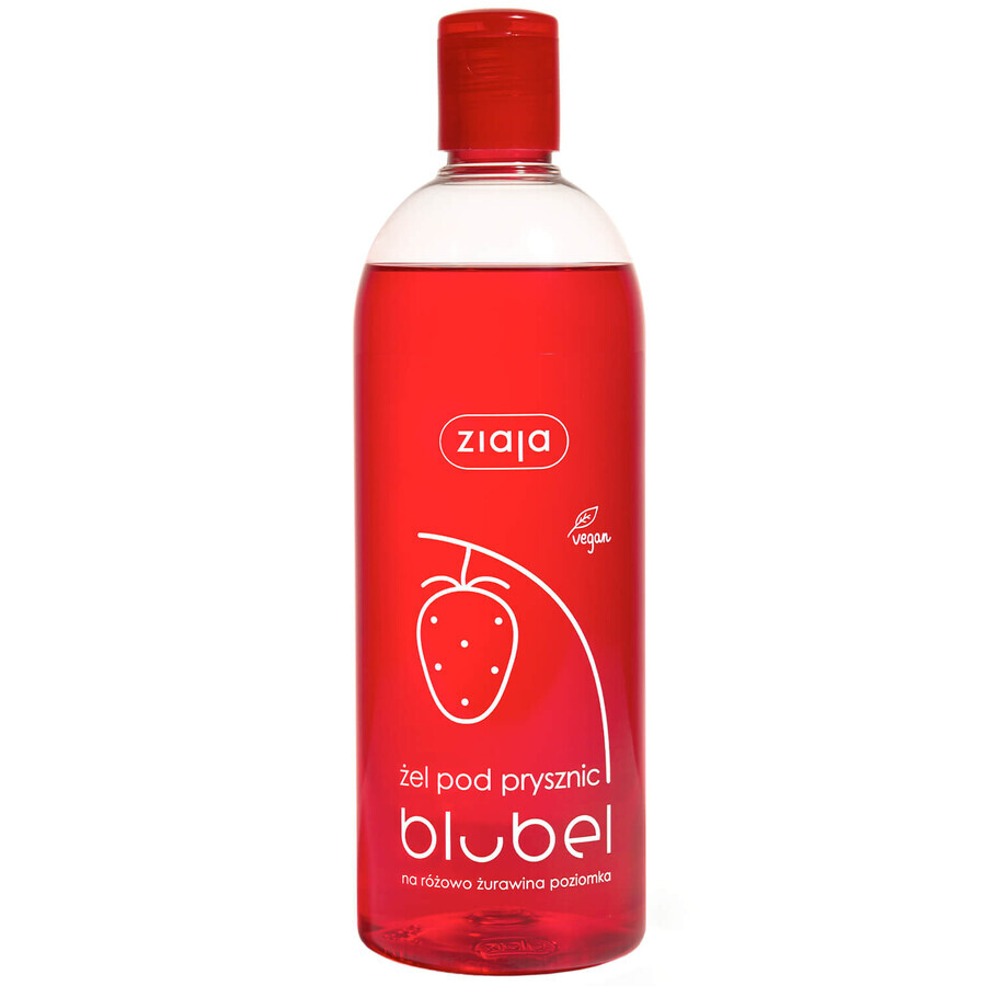 Ziaja Blubel, shower soap, cranberry-orange, 500 ml