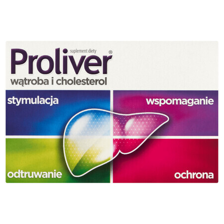 Proliver Foie et Cholestérol, 30 comprimés