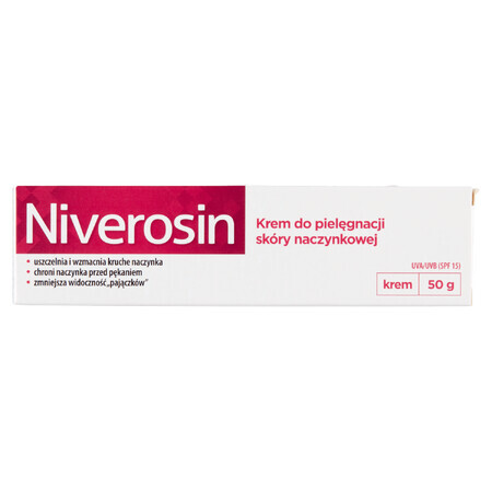 Niverosin, crema per la cura della pelle vascolare, 50 g