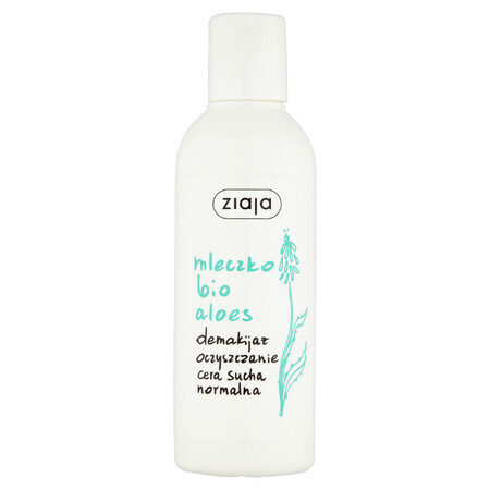 Ziaja Bio Aloes (Aloe), lapte demachiant, 200 ml