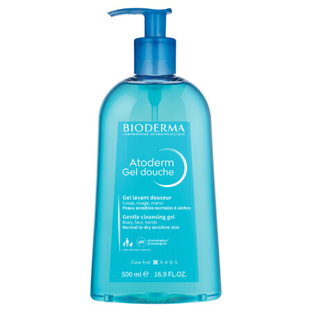 Bioderma Atoderm Gel Douche, gel de duș și de baie, 500 ml